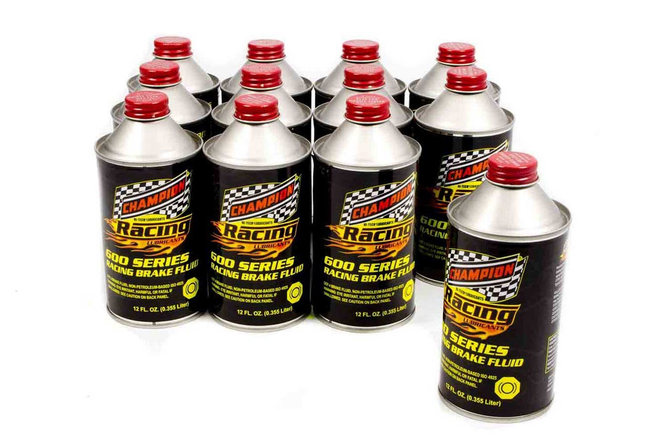 Champion Brand 4059k/12 | CHAMPION BRAND Racing Brake Fluid DOT 4 12x12 oz.