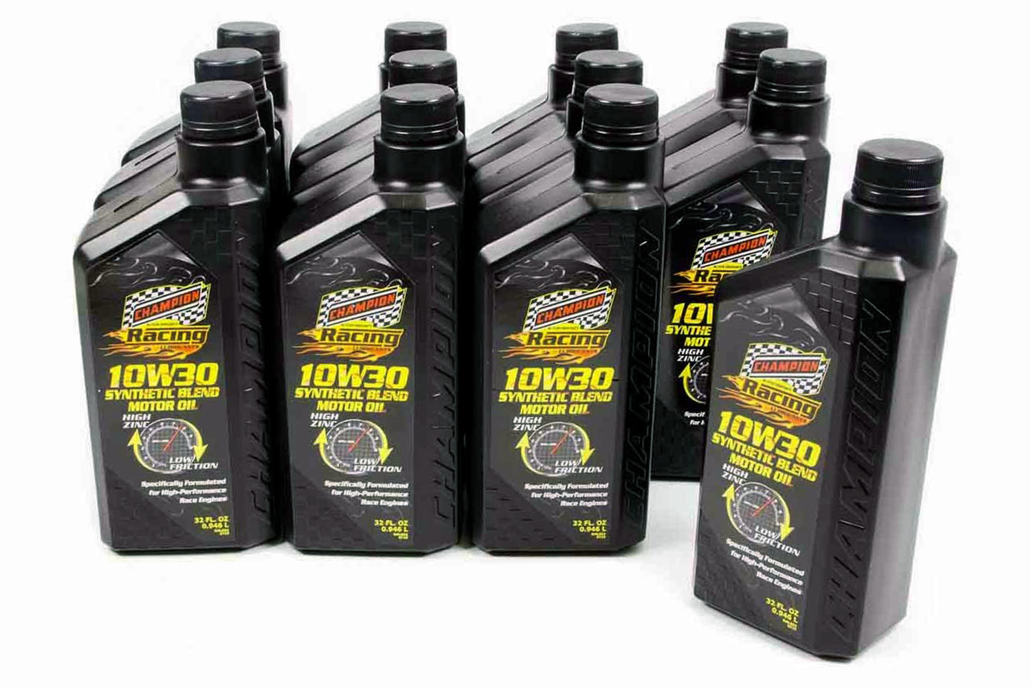 Champion Brand 4104h/12 | CHAMPION BRAND 10w30 Synthetic Racing Oil 12x1Qt