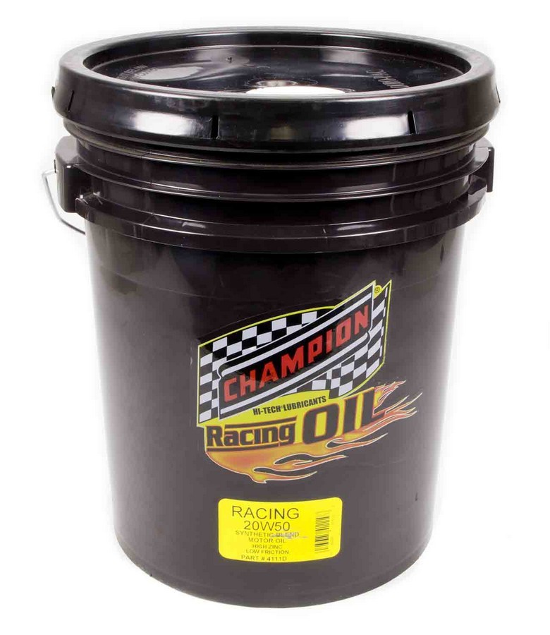 Champion Brand 4111d | CHAMPION BRAND 20w50 Synthetic Racing Oil 5 Gallon