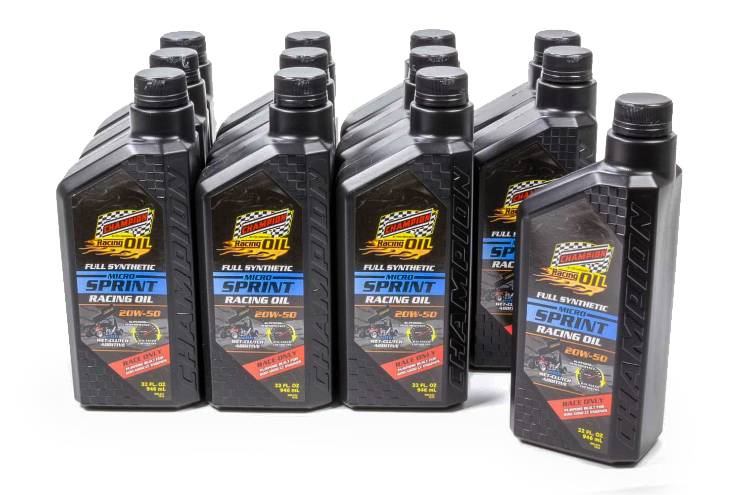 Champion Brand 4446h/12 | CHAMPION BRAND Micro Sprint Oil 20w50 Case 12 x 1 Quart