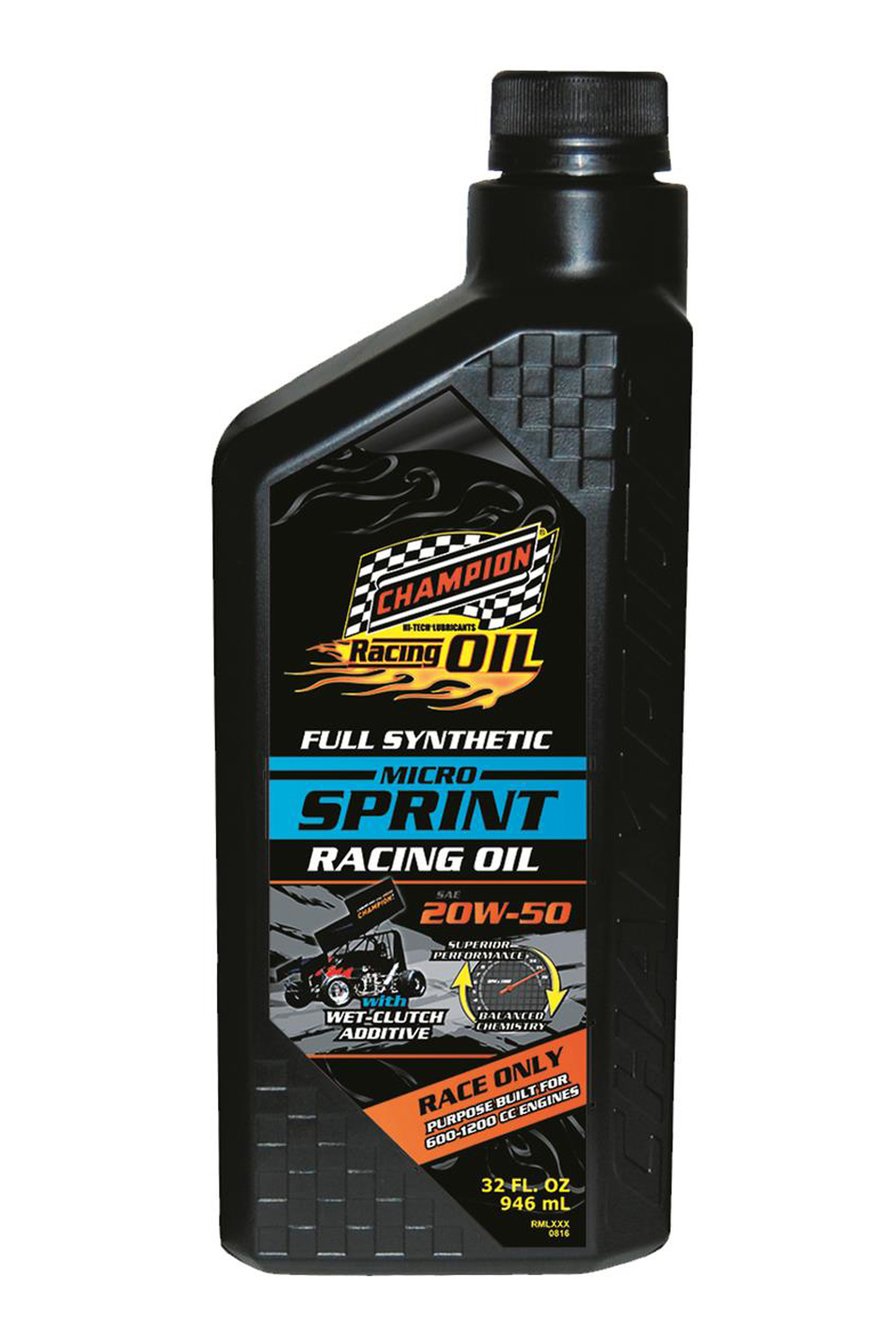 Champion Brand cho4446h | CHAMPION BRAND Micro Sprint Oil 20w50 1 Quart