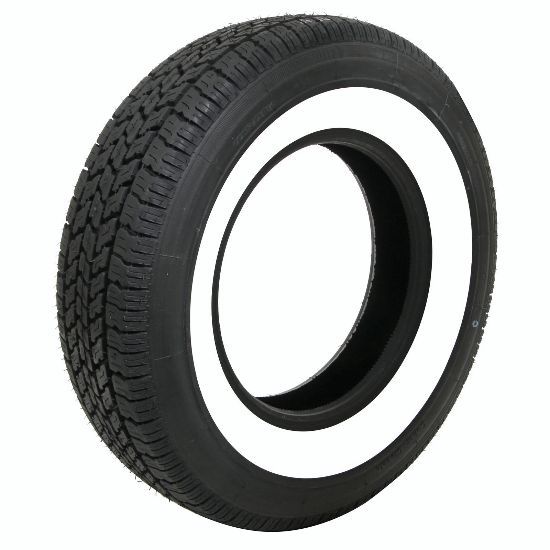 Coker Tire 530300 | COKER TIRE P205/75R14 Classic 2-3/8in WW Tire