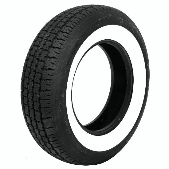 Coker Tire 530350 | COKER TIRE P205/75R15 American Classic 2 1/2in WW Tire