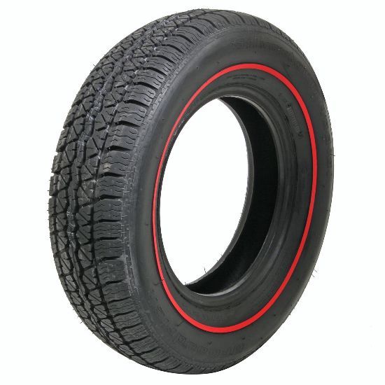 Coker Tire 579702 | COKER TIRE P205/75R15 BFG Red Line Tire