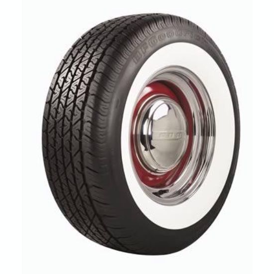 Coker Tire 630600 | COKER TIRE P255/70R15 BFG 3in White Wall Tire