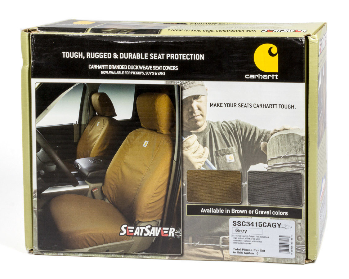 Covercraft ssc3415cagy | Carhartt Seat Saver Gray Front 11-16 Ford F250; 2011-2016