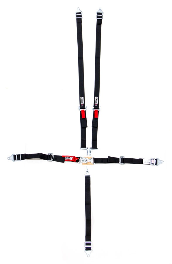 Crow Safety Gear 11184a | CROW ENTERPRIZES 5-Pt Harness System LL Jr Pull Up Lap Belt