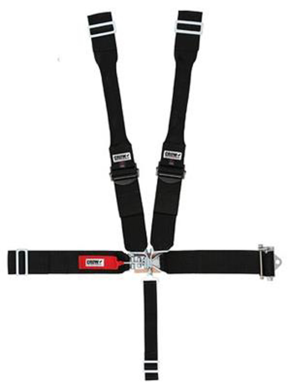 Crow Safety Gear 40084prb | CROW SAFETY GEAR Seat Belts 5 Point With Ratchet Left Side 5-Way