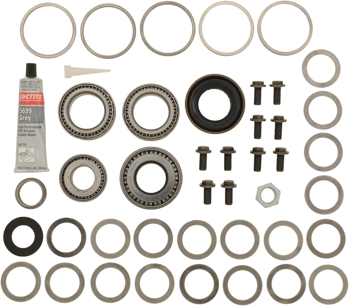 Dana - Spicer 2017106 | DANA - SPICER Jeep JK Dana 44 Master Install Kit Front; 2007-2018