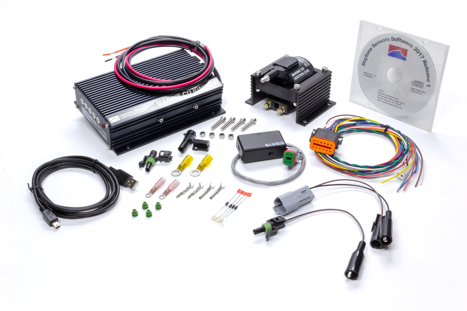 Daytona Sensors 103003 | DAYTONA SENSORS CD-1 Marine Ignition System Kit