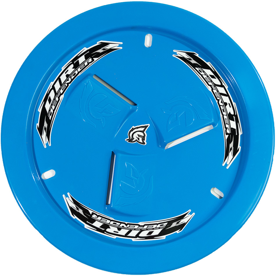 Dirt Defender Racing Products 10180 | DIRT DEFENDER RACING PRODUCTS Wheel Cover Light Blue Vented