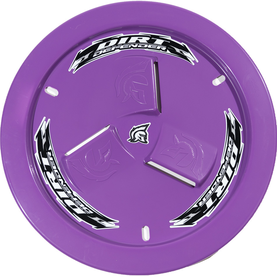 Dirt Defender Racing Products 10200 | DIRT DEFENDER RACING PRODUCTS Wheel Cover Purple Vented