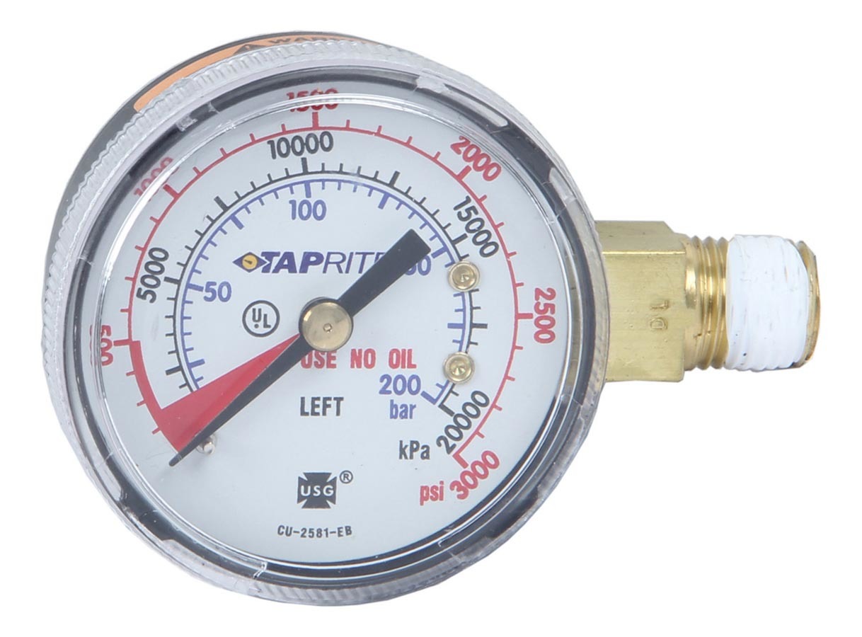 Dedenbear ghp | DEDENBEAR High Pressure Gauge for CO2 Regulator