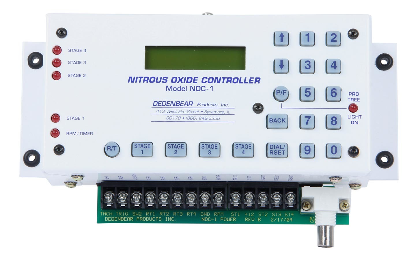 Dedenbear noc1 | DEDENBEAR Nitrous Oxide Multi- Stage Controller