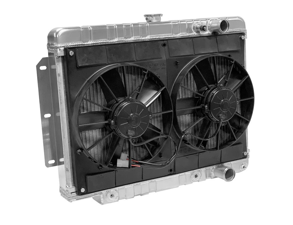 DeWitts Radiator 324139014a | DEWITTS RADIATOR Radiator w/Fans Impala 59-64 Auto Trans Raw; 1959-1964