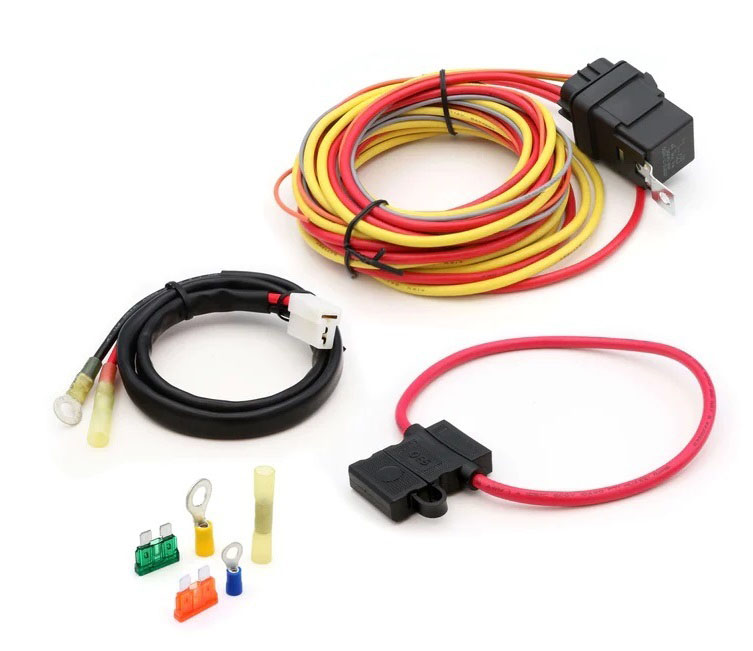 DeWitts Radiator 32spfrh | DEWITTS RADIATOR Spal Fan Wiring Harness with Relay