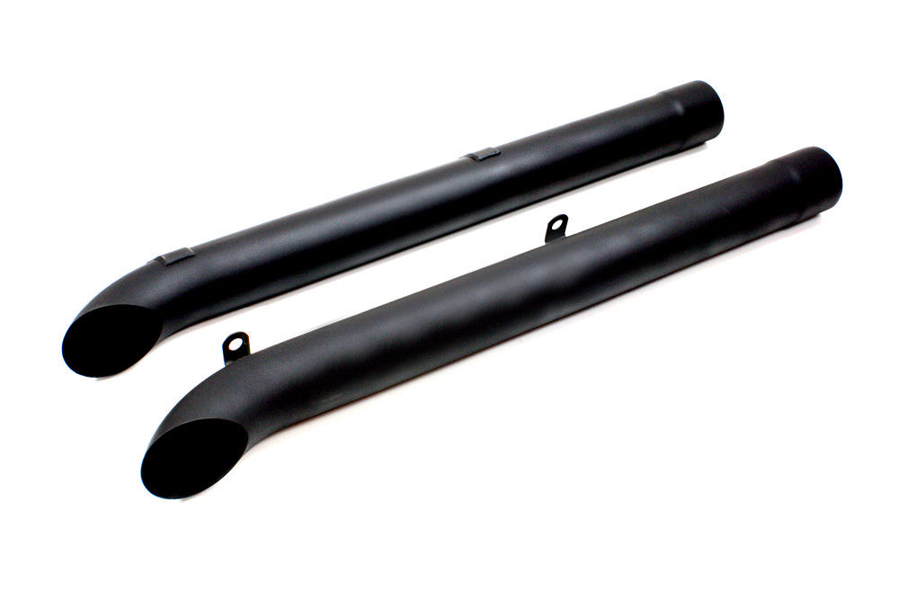 Dougs Headers d930-b | DOUGS HEADERS Side Pipes - Black (Pair)