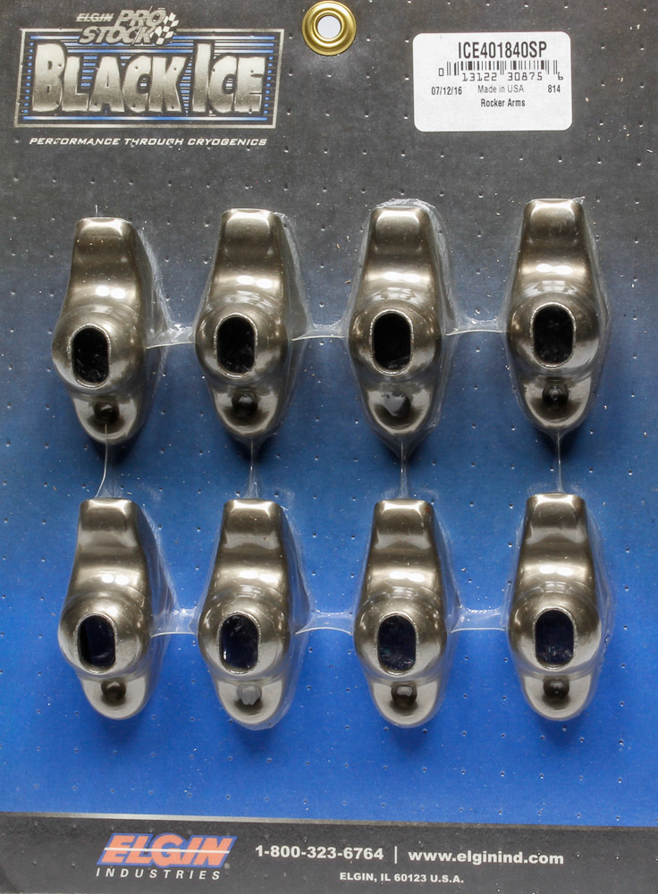 Elgin ice401840sp | ELGIN SBC Rocker Arms (8pk) 1.6 Ratio 7/16 Stud