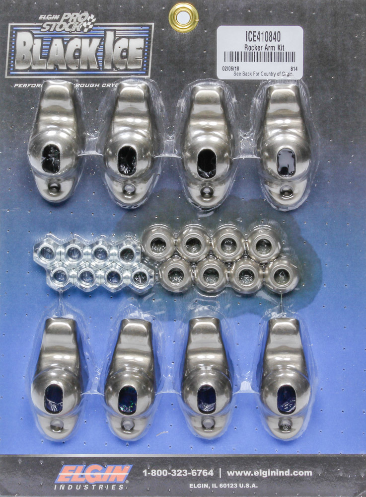 Elgin ice410840 | ELGIN SBC B/I Rocker Arm Kit 1.50 Ratio 3/8 Stud