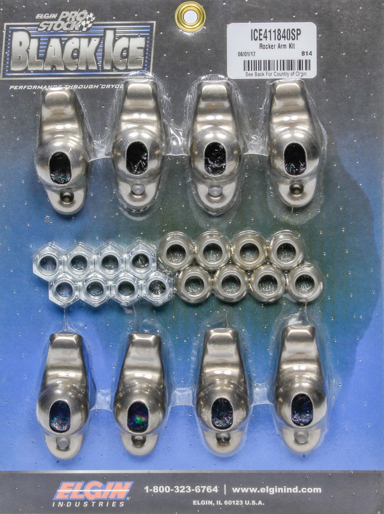 Elgin ice411840sp | ELGIN SBC B/I Rocker Arm Kit 1.60 Ratio 7/16 Stud