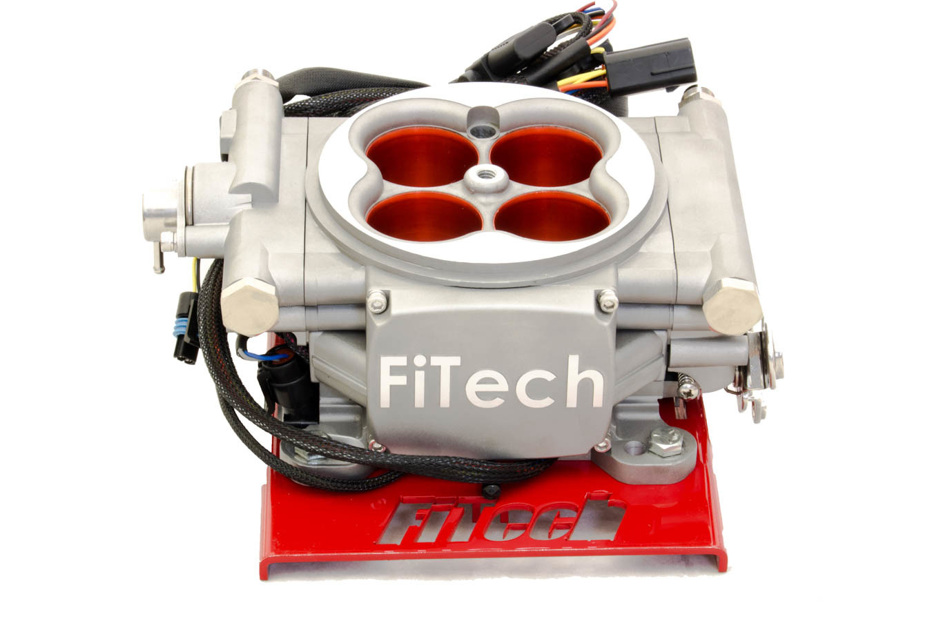 Fitech Fuel Injection 30003 | FiTECH FUEL INJECTION Go Street EFI 400hp Kit Cast Finish