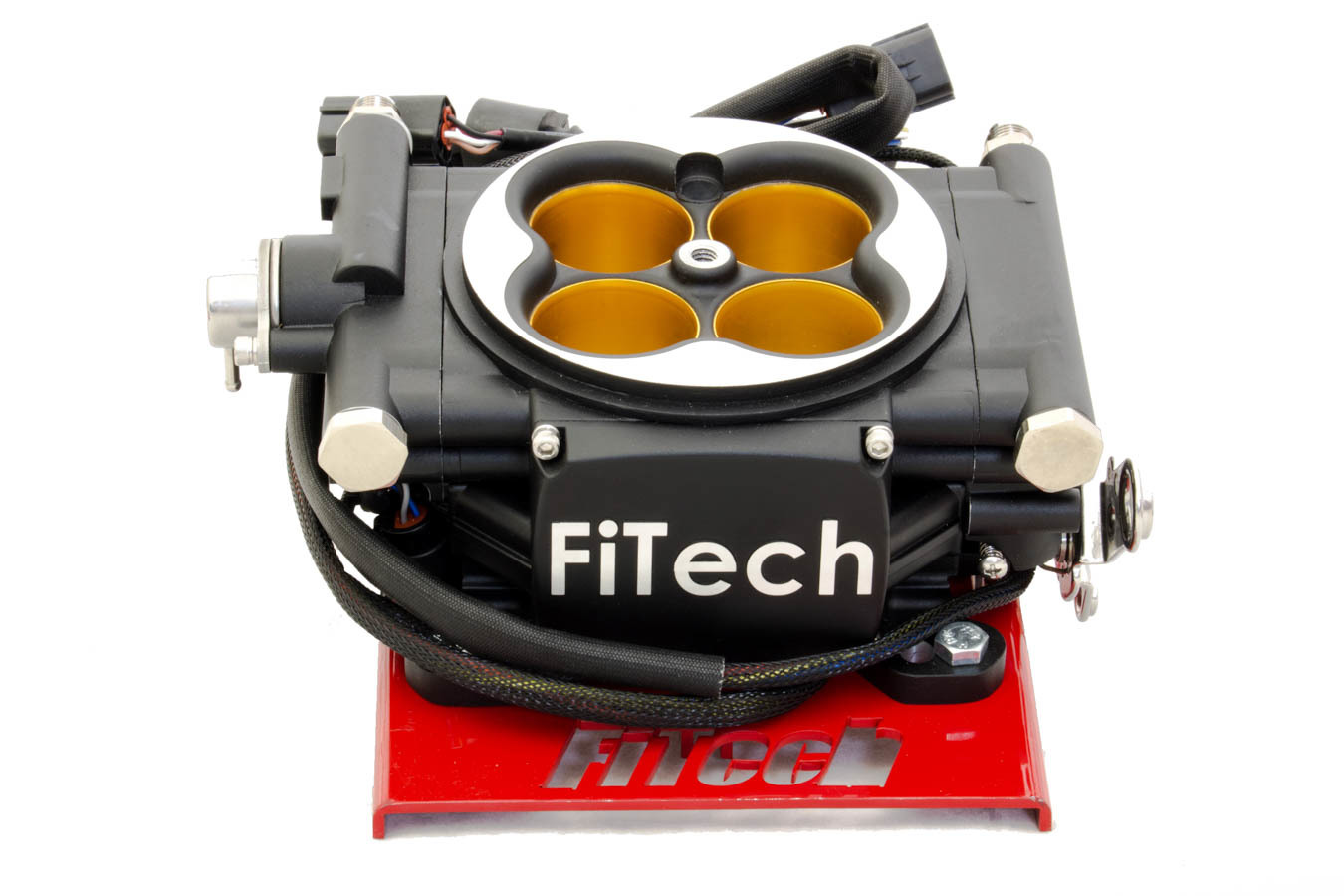 Fitech Fuel Injection 30012 | FiTECH FUEL INJECTION Go EFI 8 1200hp Power Plus Kit Matte Black