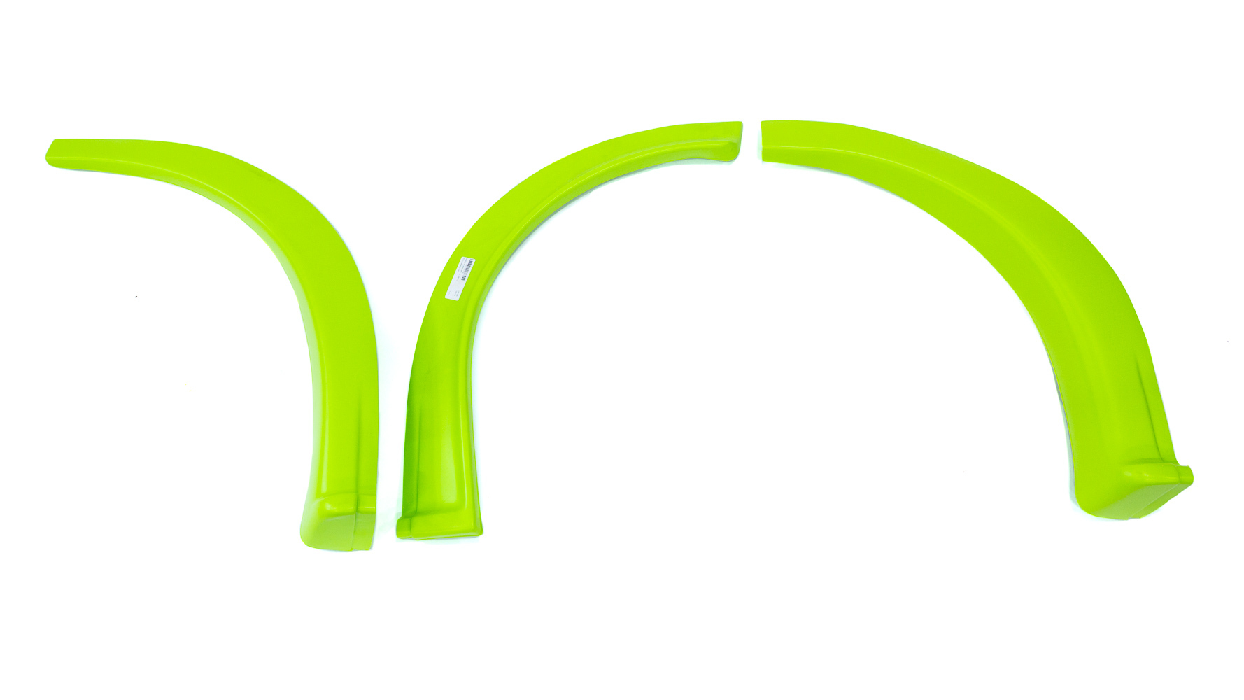 Fivestar 007-261-fgl | FIVESTAR MD3 Wheel Flares Dirt Fluorescent Green Left