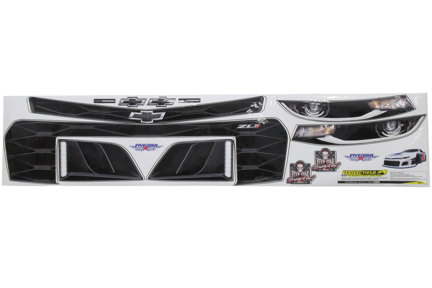 Fivestar 11132-44141 | FIVESTAR 2019 LM Camaro Nose ID Kit; 2019-2019