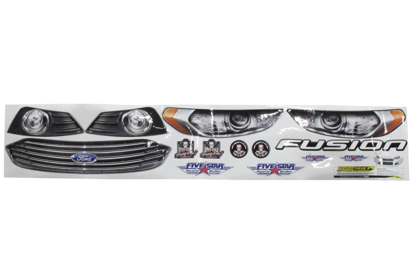 Fivestar 500-410-id | FIVESTAR Nose Only Graphics Kit 2013 and up Fusion; 2013-2013