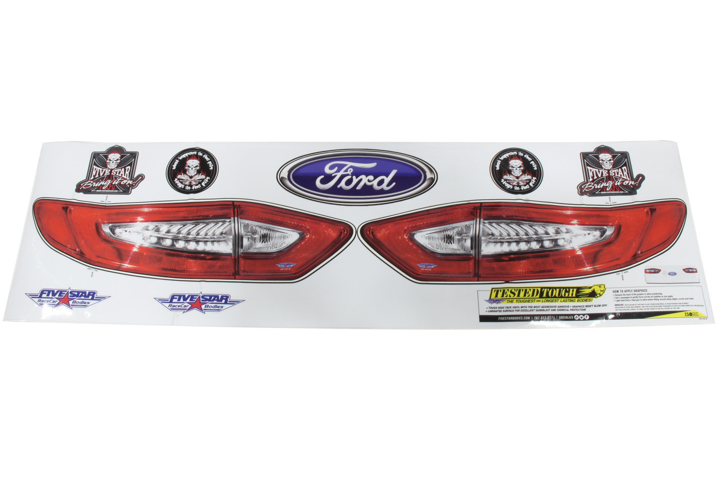 Fivestar 500-450-id | FIVESTAR Tail Only Graphics Kit 2013 and up Fusion; 2013-2013