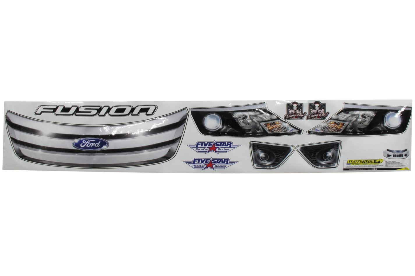 Fivestar 590-410-id | FIVESTAR Nose Only Graphics 2010-12 Fusion; 2010-2012