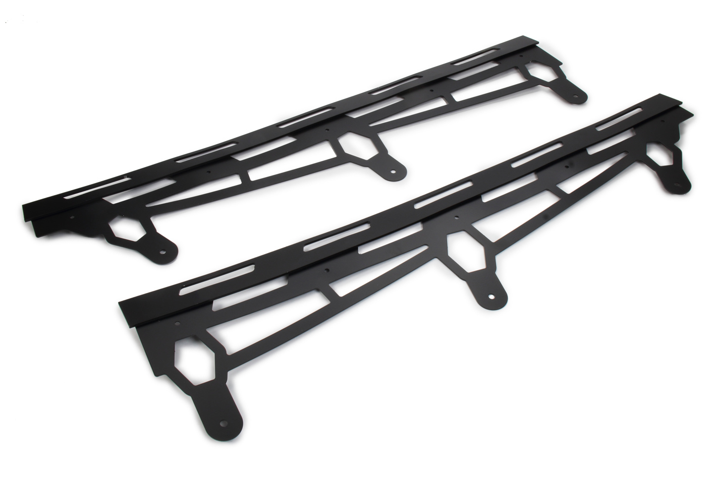 Fivestar 661-6739-1b | FIVESTAR ABC Spoiler 60in x 6.5in 90 Deg Repl Brackets Blk