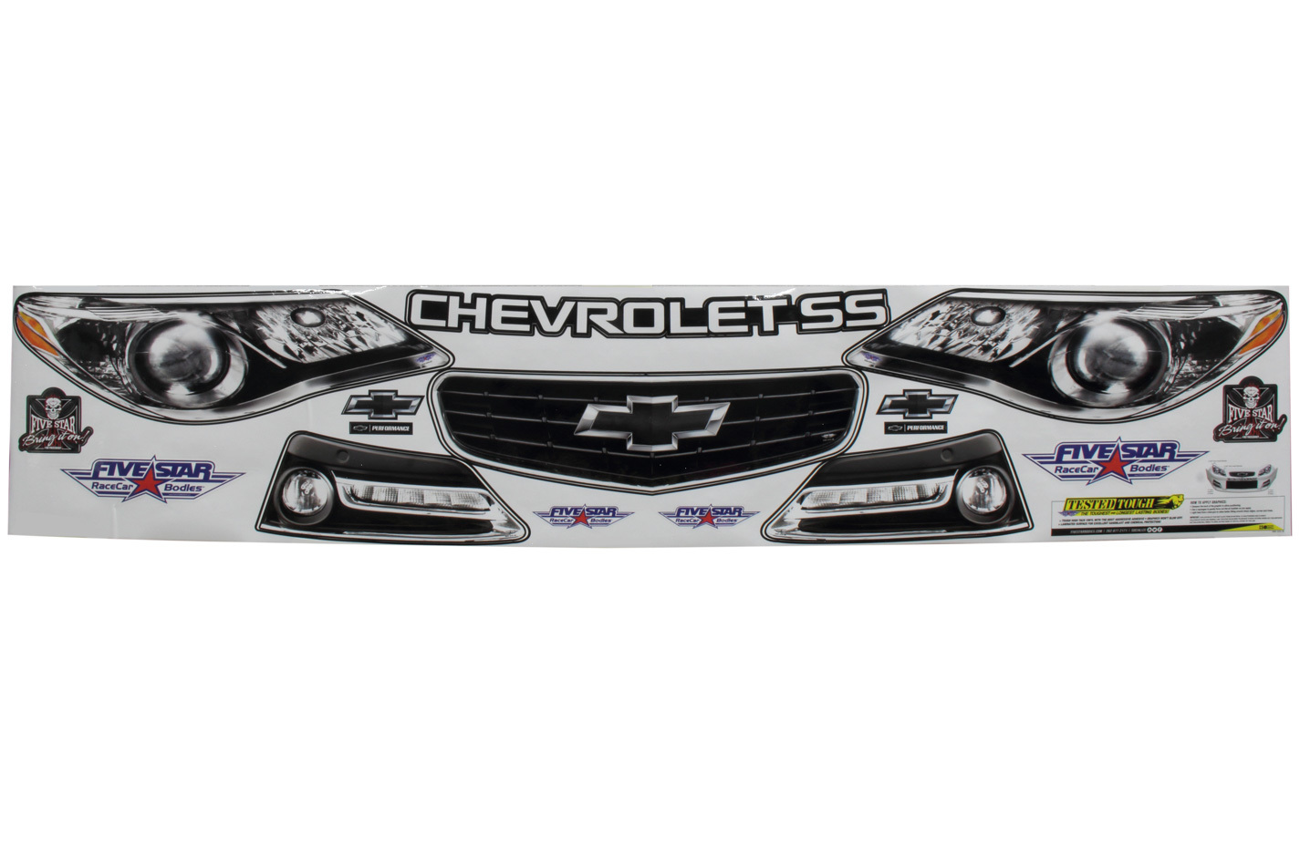 Fivestar 680-410-id | FIVESTAR Nose Only Graphics Kit 13 Chevy SS; 2013-2013