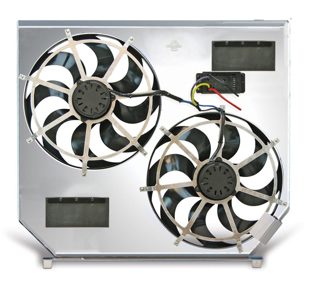 Flex-a-Lite 105397 | FLEX-A-LITE 98-03 Ford Super DutyDua l Electric Fan; 1998-2003