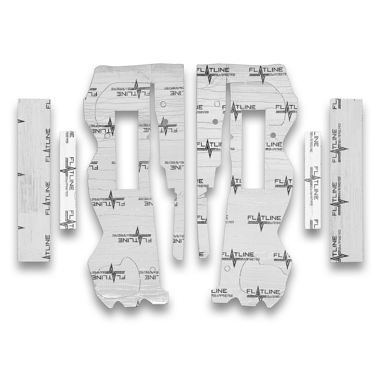 Flatline Barriers tabf2025 | FLATLINE BARRIERS 1982-92 GM F-Body Door Insulation Kit; 1982-1992