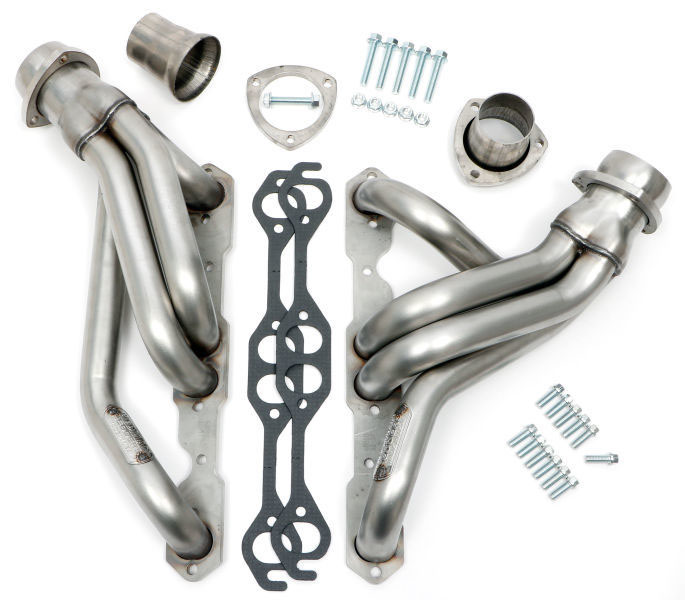 Hedman 62010 | HEDMAN Stainless Steel Header 67-87 GM P/U SBC; 1967-1987