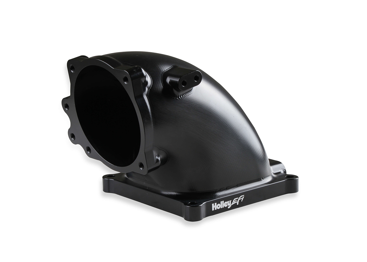 Holley 300-254bk | HOLLEY Billet Elbow Kit Ford 5.0L to 4500 - Black