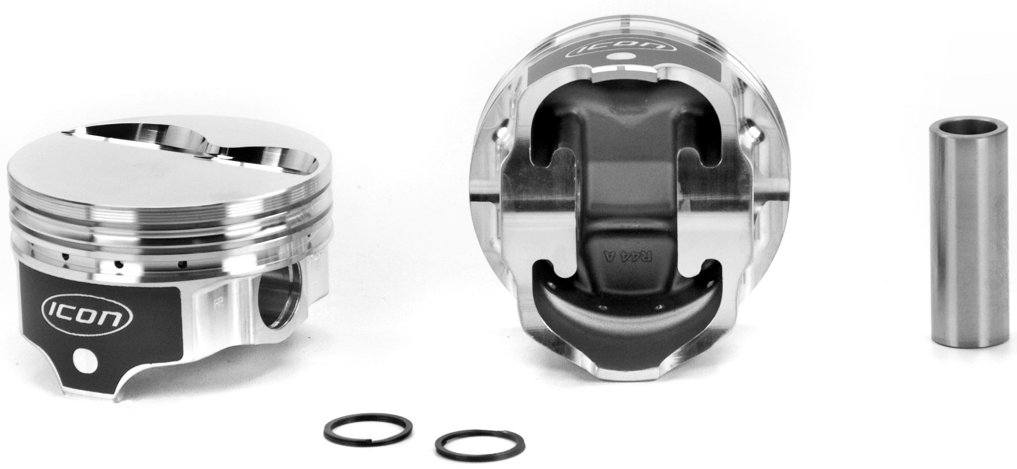 Icon Pistons ic744.030 | ICON PISTONS SBM FT Forged Piston Set 4.030 Bore +5cc