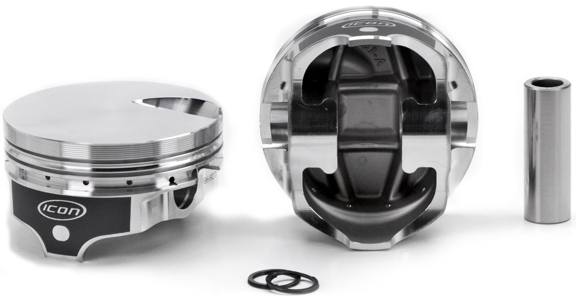 Icon Pistons ic785.060 | ICON PISTONS BBC FT Forged Piston Set 4.310 Bore +3.0cc