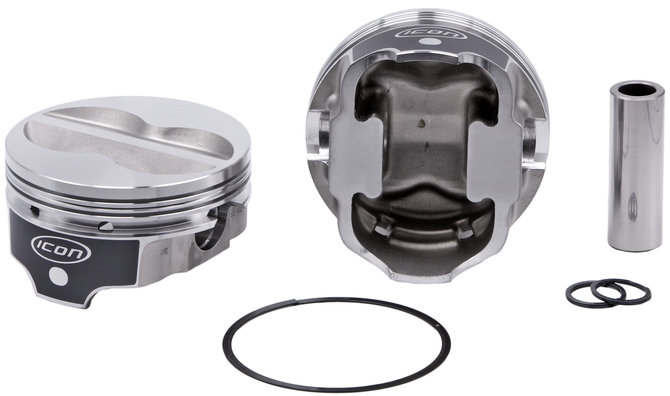 Icon Pistons ic9961.030 | ICON PISTONS SBC F/T Forged Piston Set 4.030 Bore -10cc