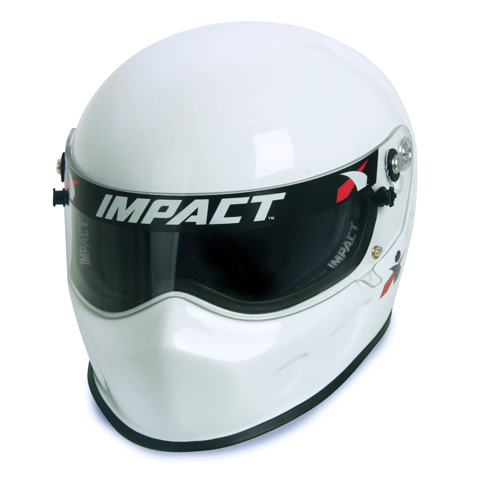 Impact Racing 13320509 | IMPACT RACING Helmet Champ ET Large White SA2020