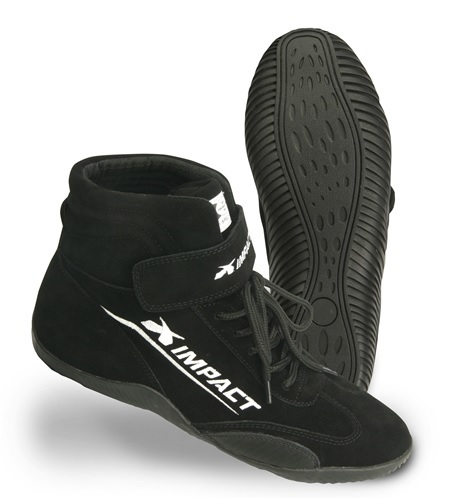 Impact Racing 41010510 | IMPACT RACING Shoe Axis Black 10.5 SFI3.3/5