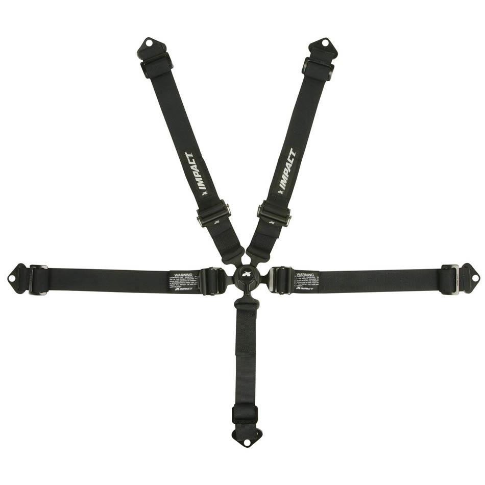 Impact Racing 57349226 | IMPACT RACING 5-PT Harness 2in Camlock Integral Lap Adjuster