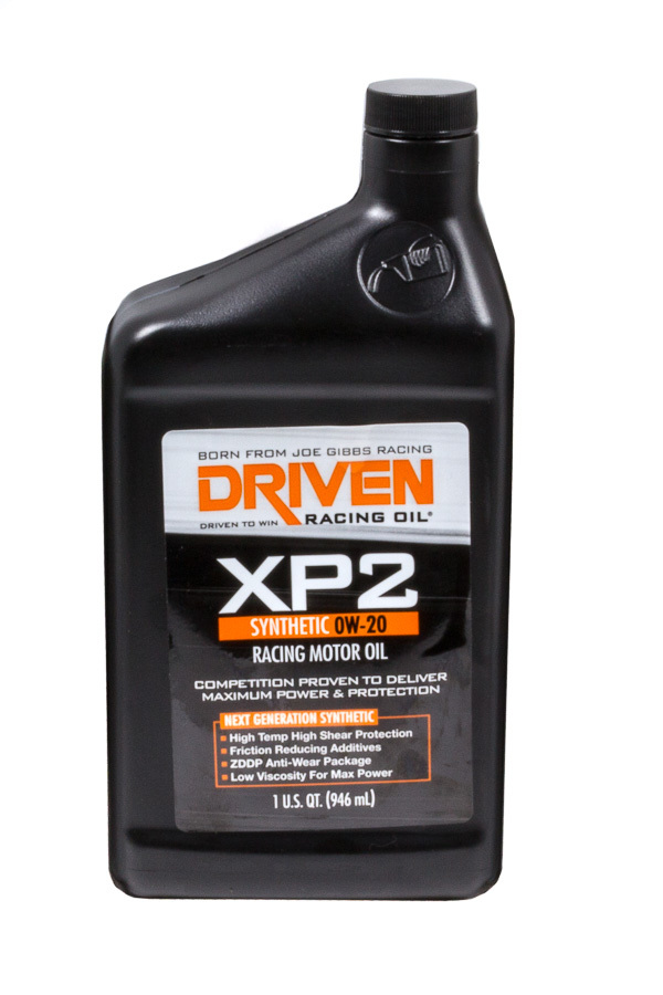 Driven Racing Oil 00206 | DRIVEN RACING OIL XP2 0w20 Synthetic Oil 1 Qt Bottle