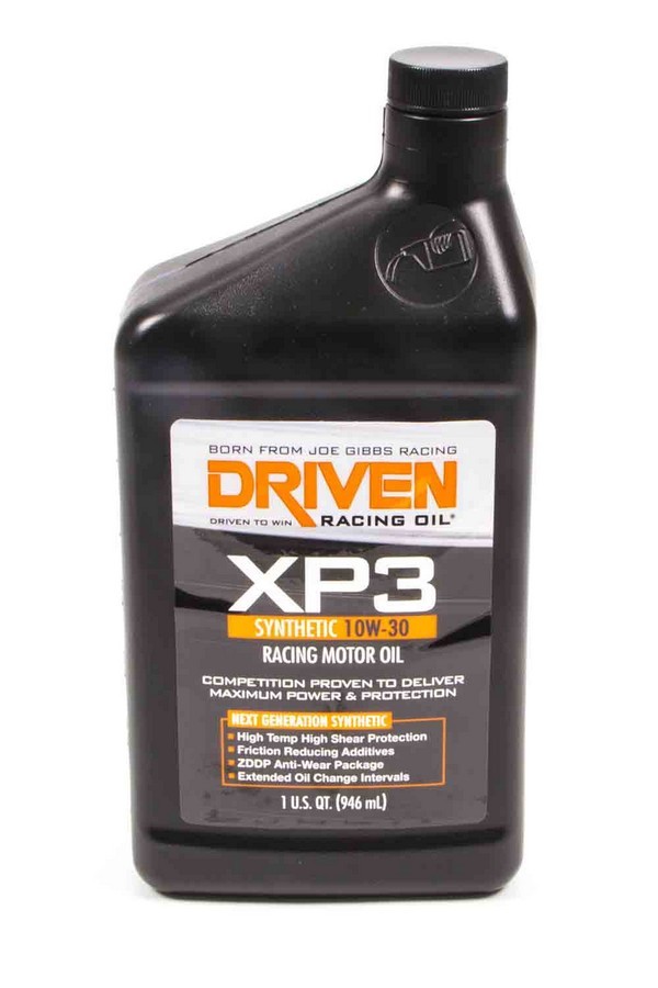 Driven Racing Oil 00306 | DRIVEN RACING OIL XP3 10w30 Synthetic Oil 1 Qt Bottle