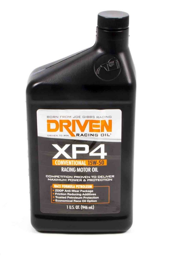 Driven Racing Oil 00506 | DRIVEN RACING OIL XP4 15w50 Petroleum Oil 1 Qt Bottle