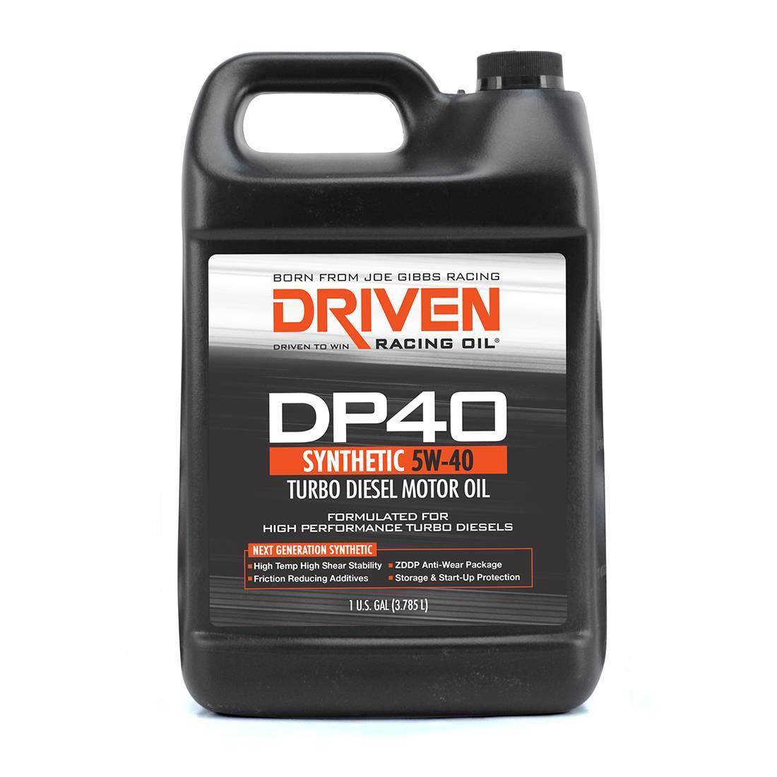 Driven Racing Oil 02508 | DRIVEN RACING OIL DP40 5w40 Synthetic Diesel Oil 1 Gal Bottle