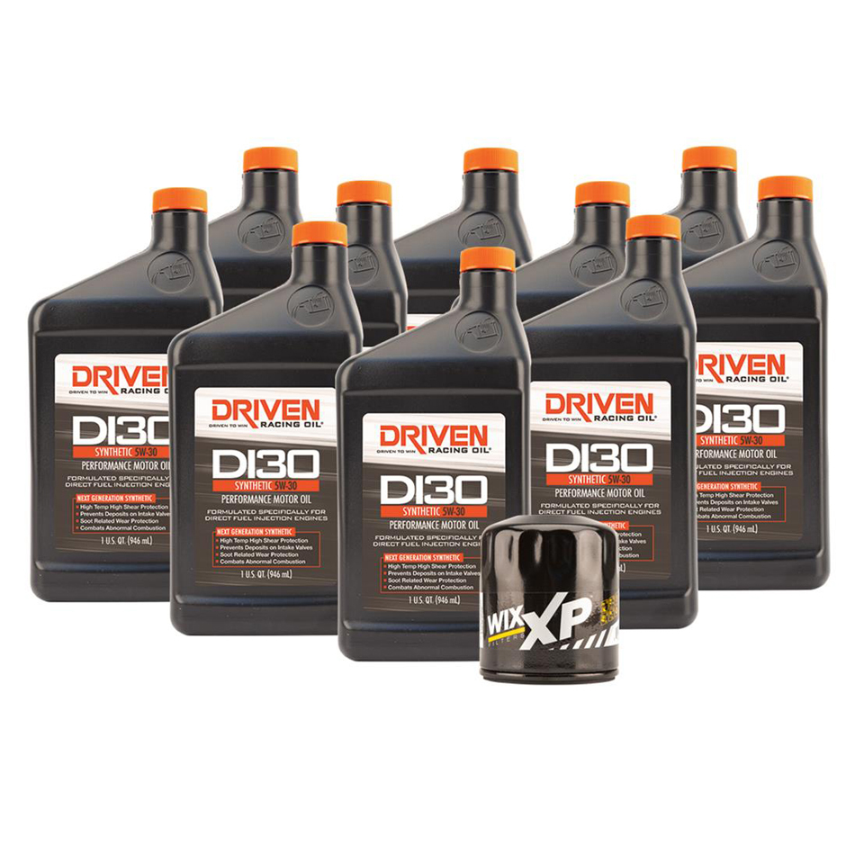 Driven Racing Oil 21035k | DRIVEN RACING OIL DI30 Oil Change Kit 14- LT Engines 10 Qt