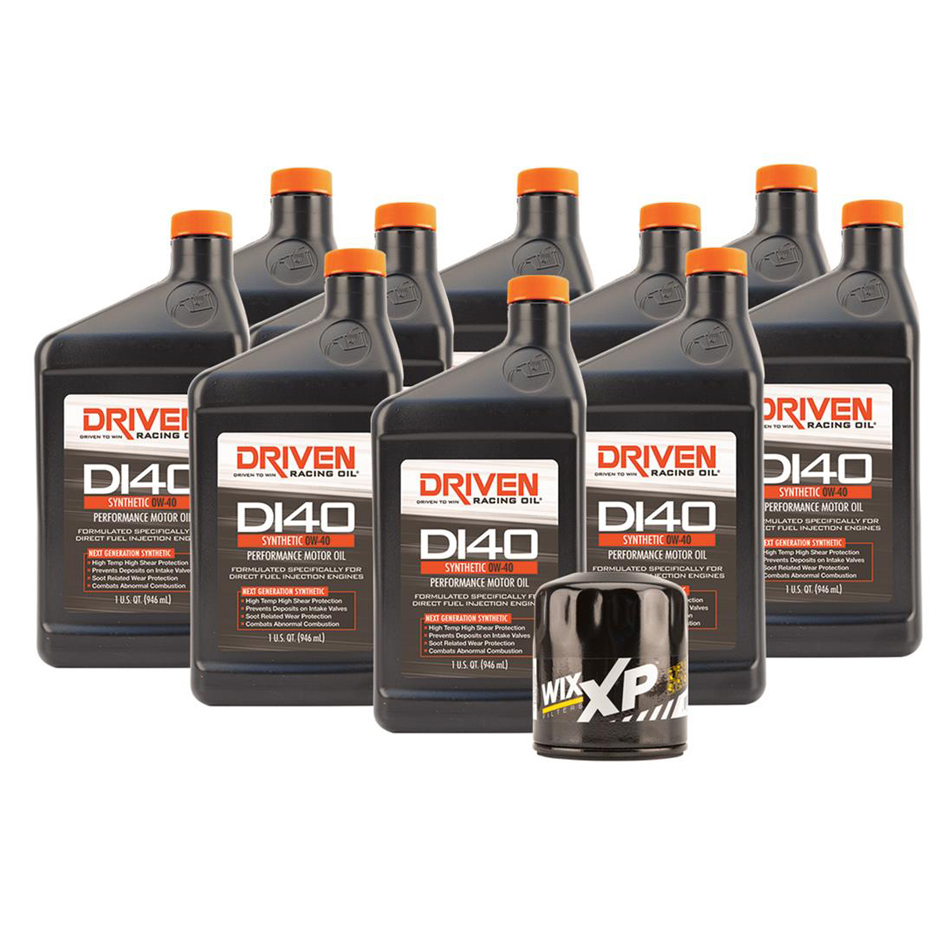 Driven Racing Oil 21045k | DRIVEN RACING OIL DI40 Oil Change Kit 19- LT Engines 10 Qt