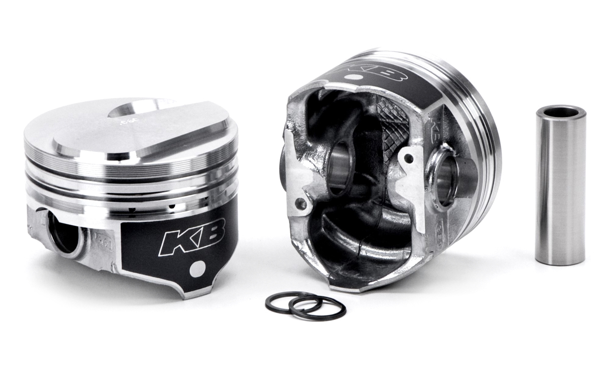 KB Performance Pistons kb361.030 | KB PERFORMANCE PISTONS BBC Dome Piston Set 4.155 Bore +17cc